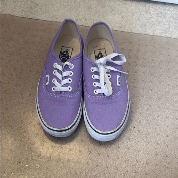 Vans Lavender Lace-Up Sneakers - Picture 1 of 4